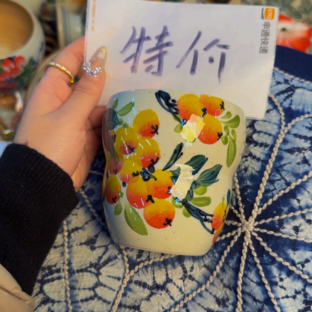 瓷片景德镇陶瓷手工手绘