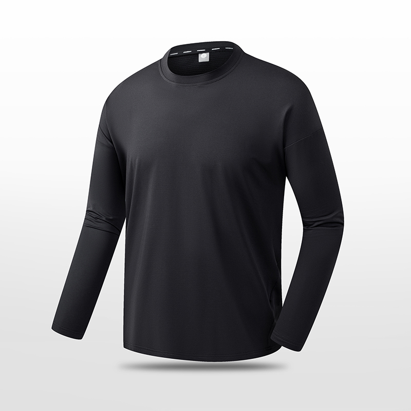 男士冬季运动休闲长袖加绒弹力保暖打底卫衣上衣8850（无运费险）