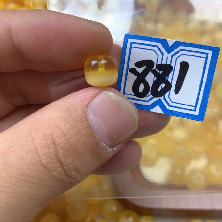 裸石琥珀未镶嵌9.5