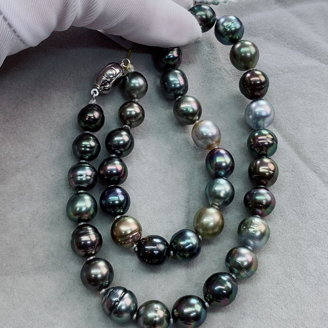 项链未镶嵌海水珍珠9-11