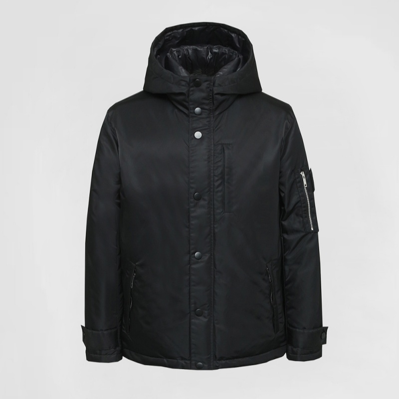 【9907】P达拉家羽绒服250g(含)-300g(不含)连帽秋冬保暖中长款冬季
