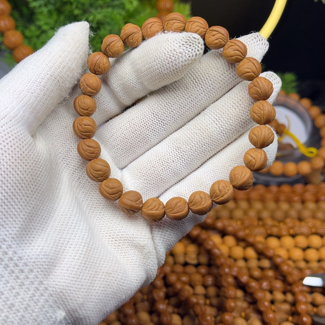 L***.吊坠文玩核桃玉龙脊单圈