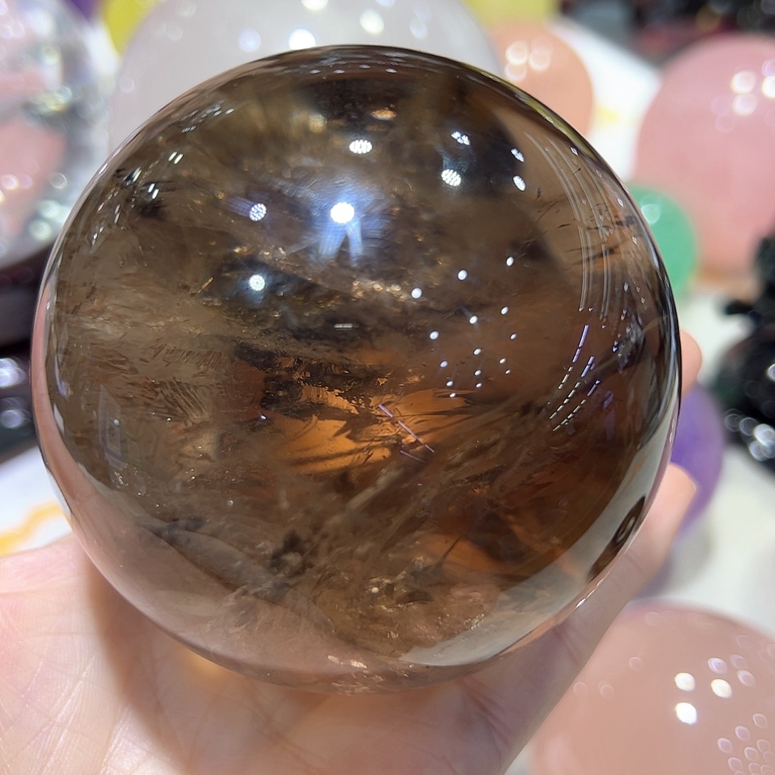 水晶水晶球摆件未镶嵌