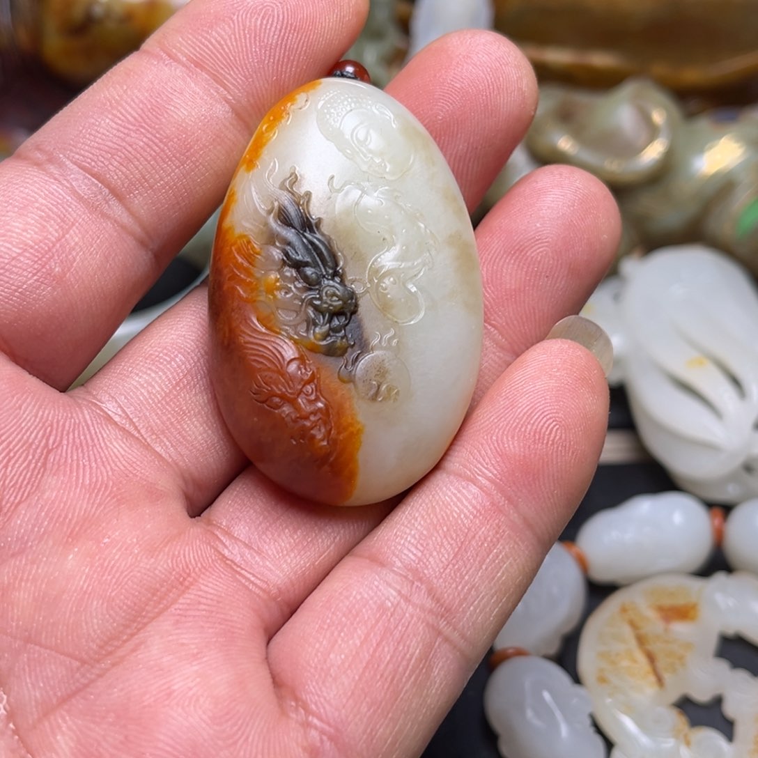 和田玉挂件未镶嵌佛**得