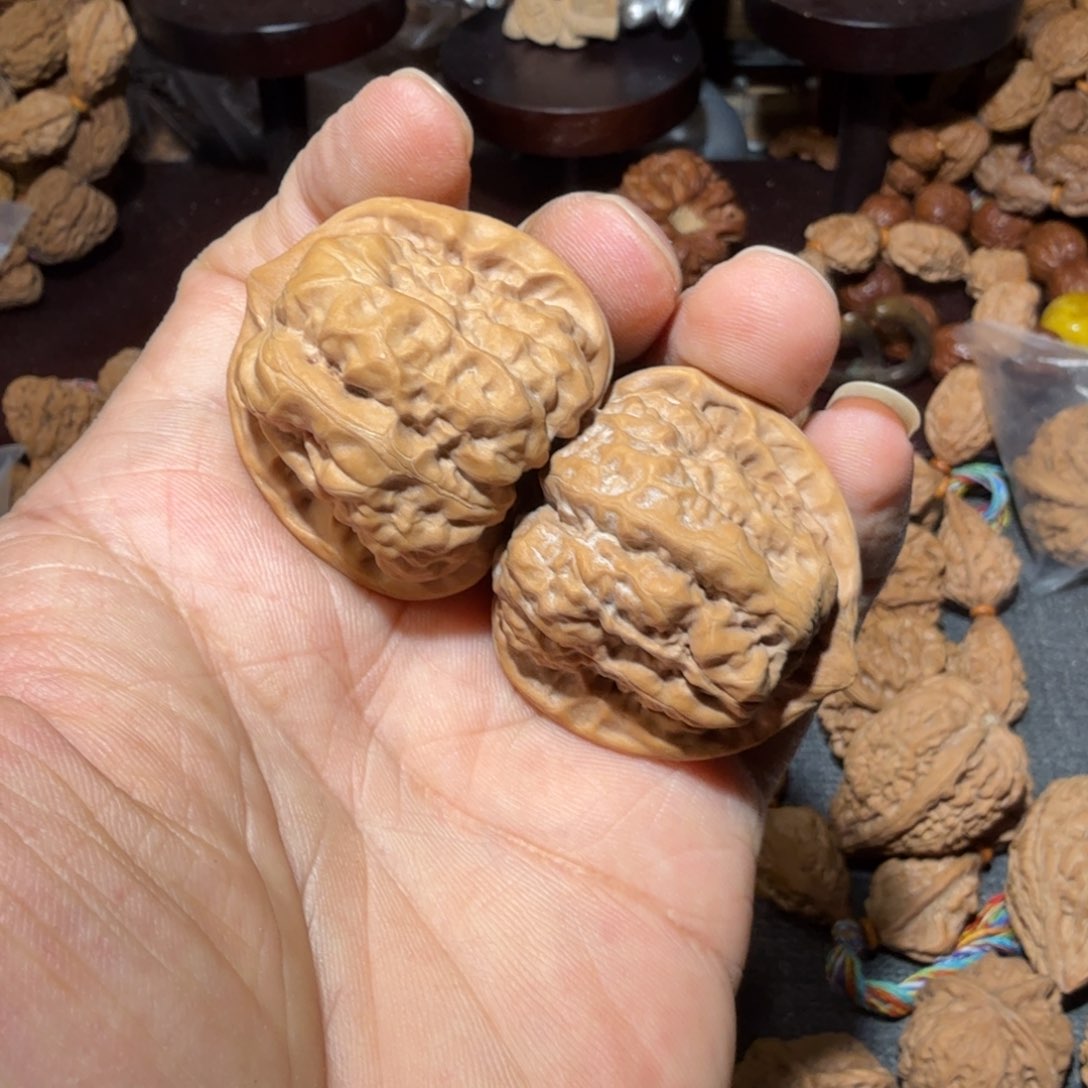 把件文玩核桃A****哥蛤嚒头38