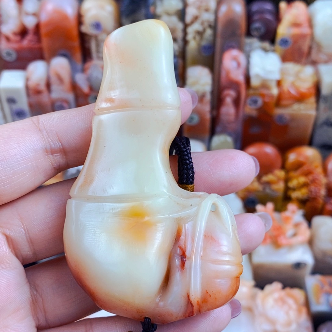 老挝石印石手工篆刻