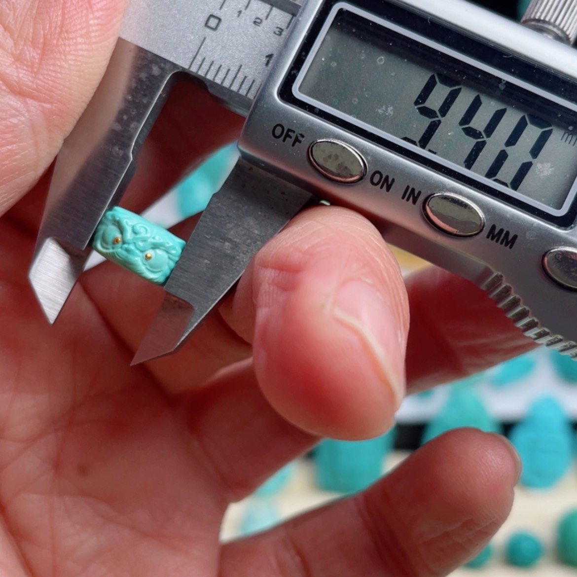 【闪购商品】绿松石吊坠(不含链)未镶嵌