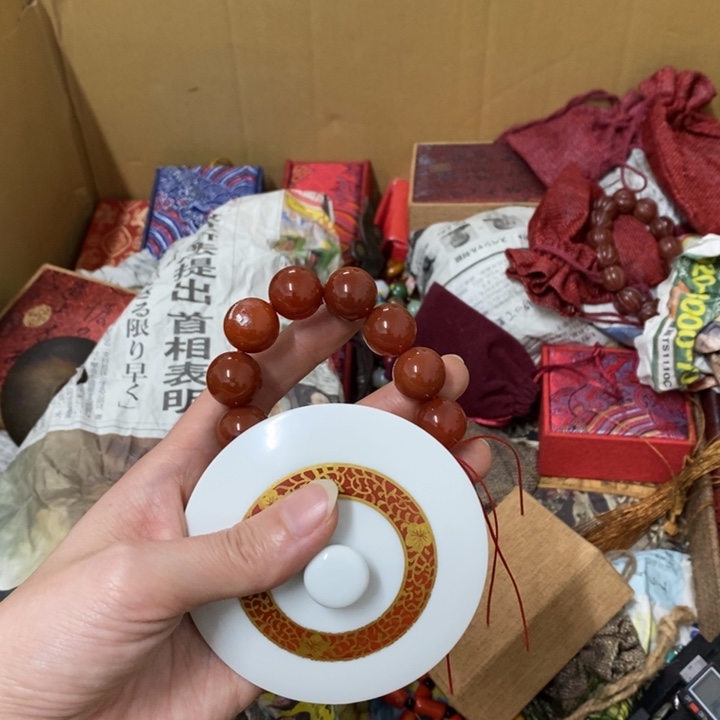 瓷片哈中古工艺品一件