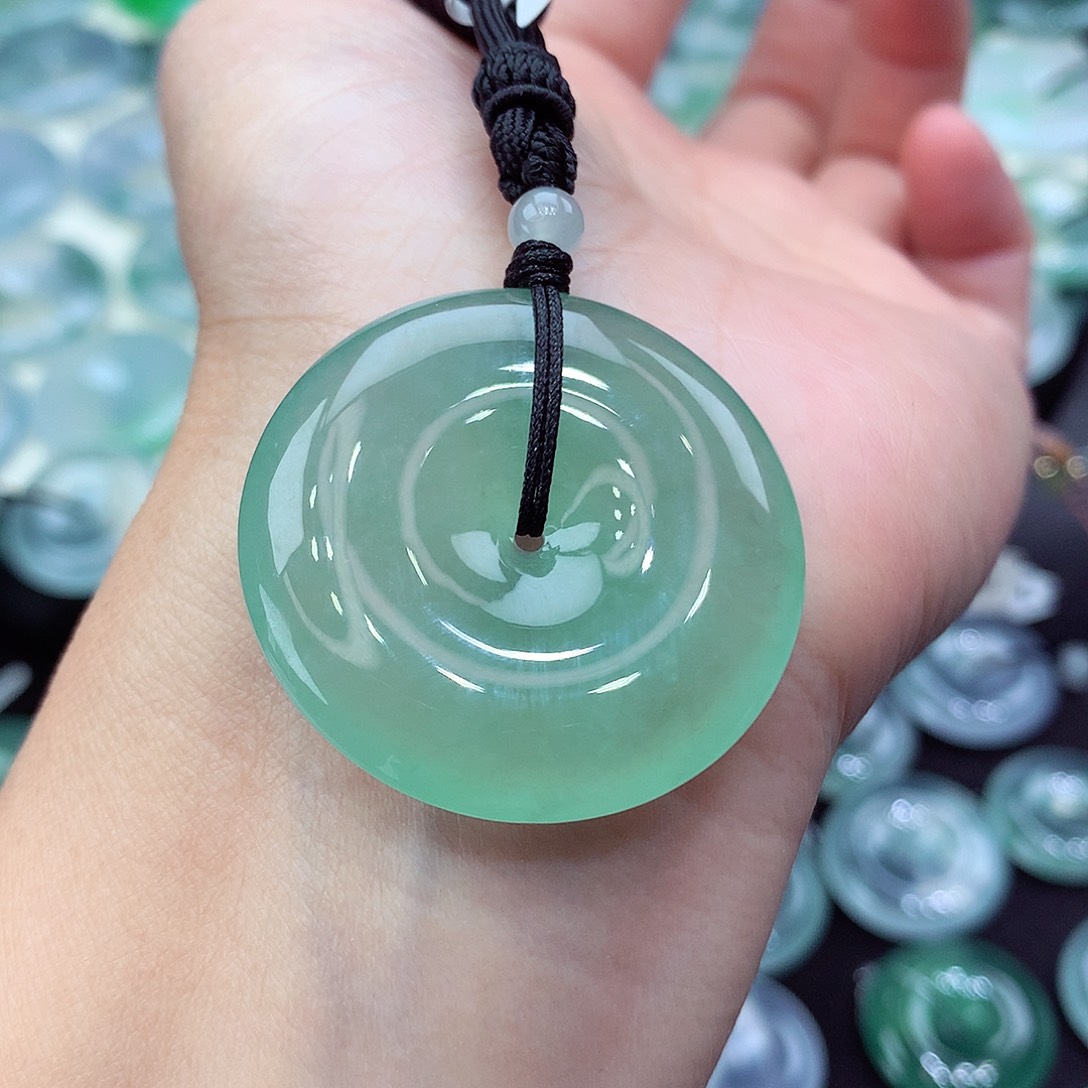 颈饰未镶嵌翡翠编号39-尺寸33/6