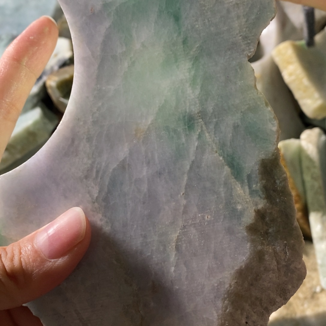 颈饰未镶嵌翡翠天然