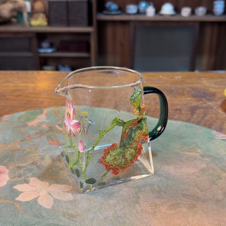 柴烧纯手工手绘陶瓷