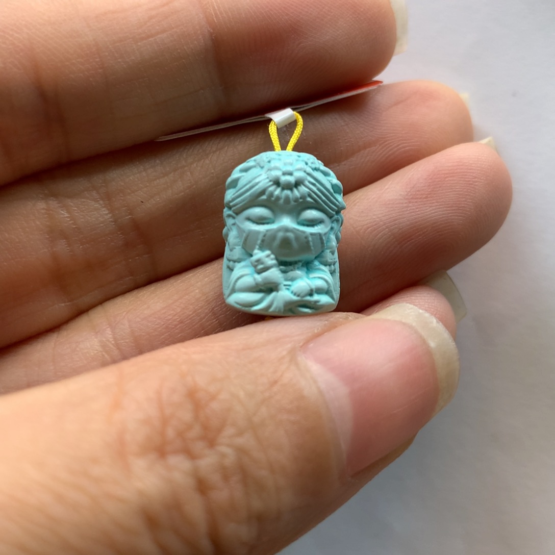 绿松石未镶嵌配饰