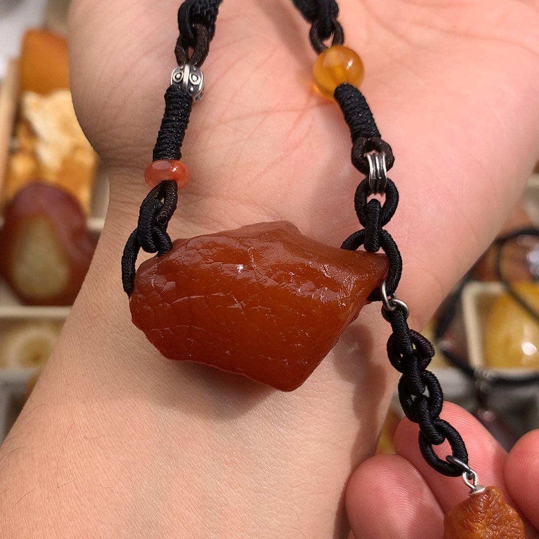 蜜蜡裸石未镶嵌你