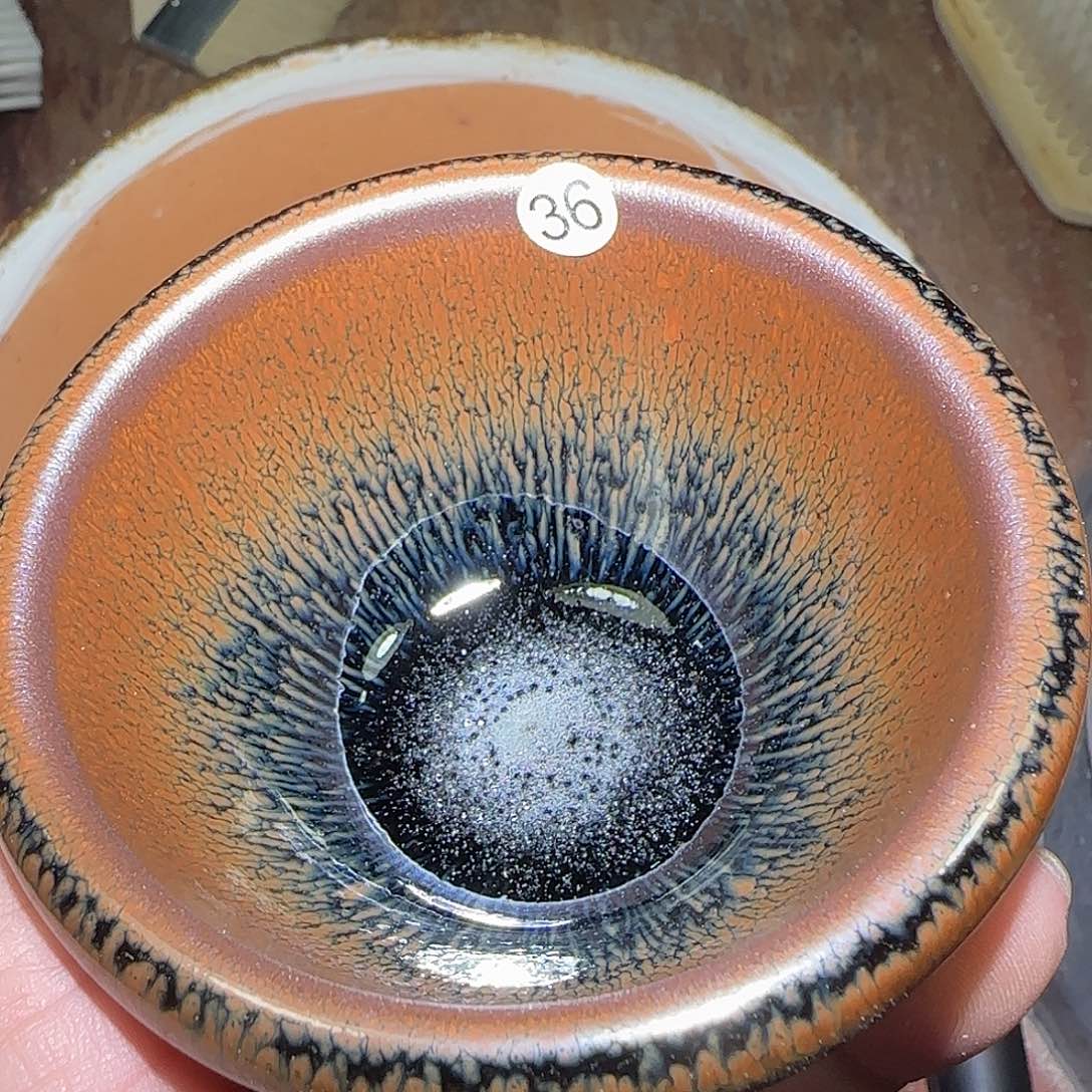 茶盏印春堂柴烧建盏