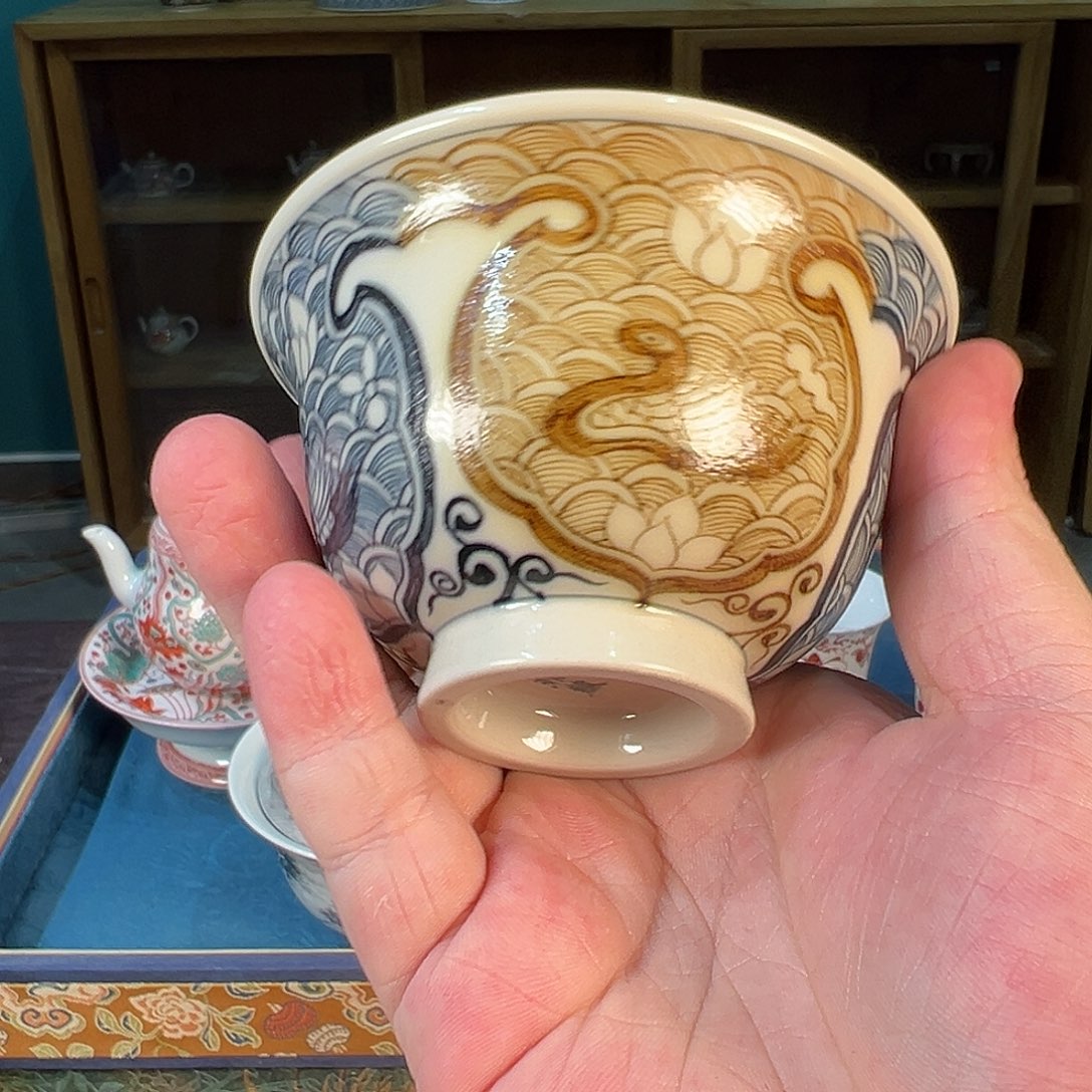 杯景德镇纯手工手绘陶瓷