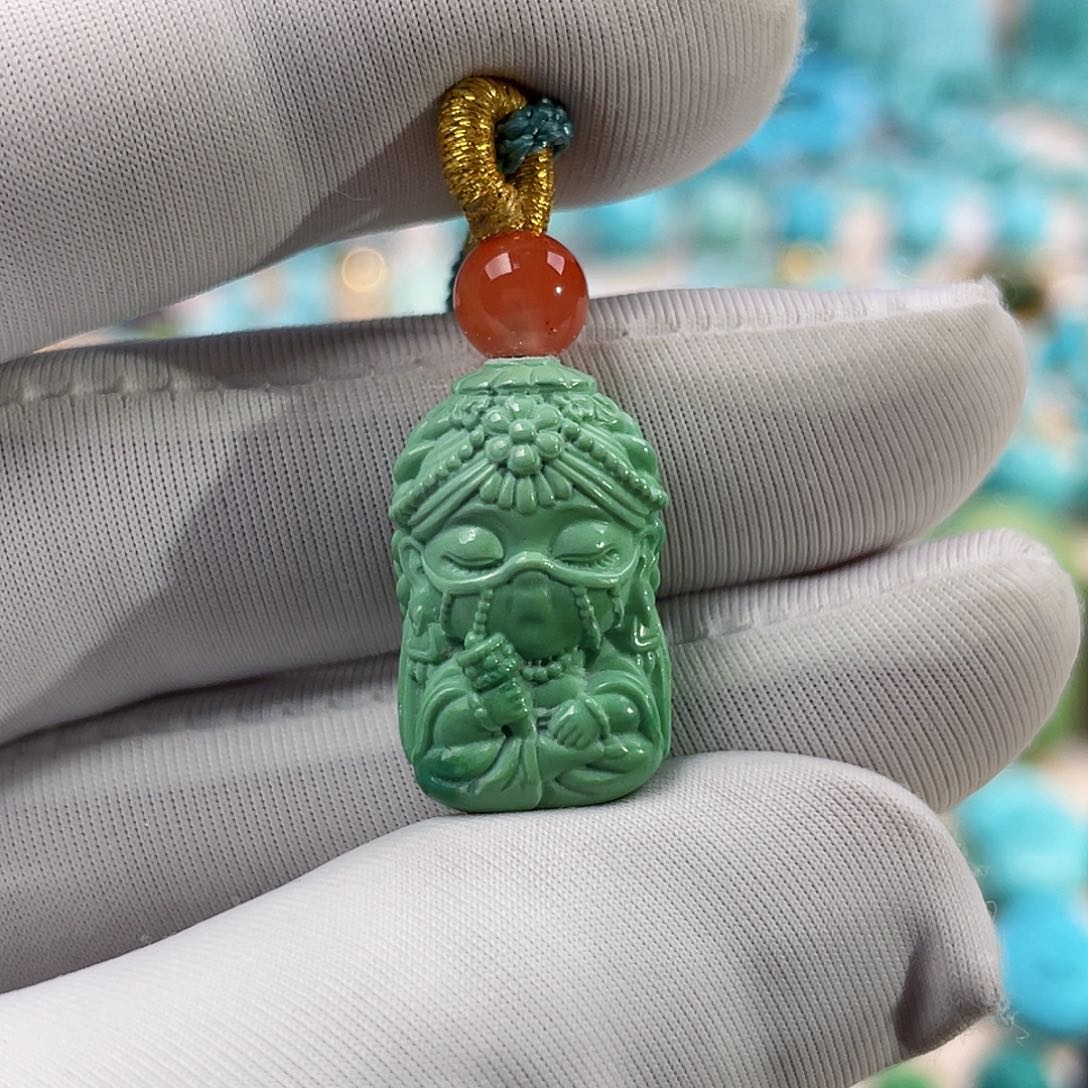 绿松石珠宝奇石未镶嵌