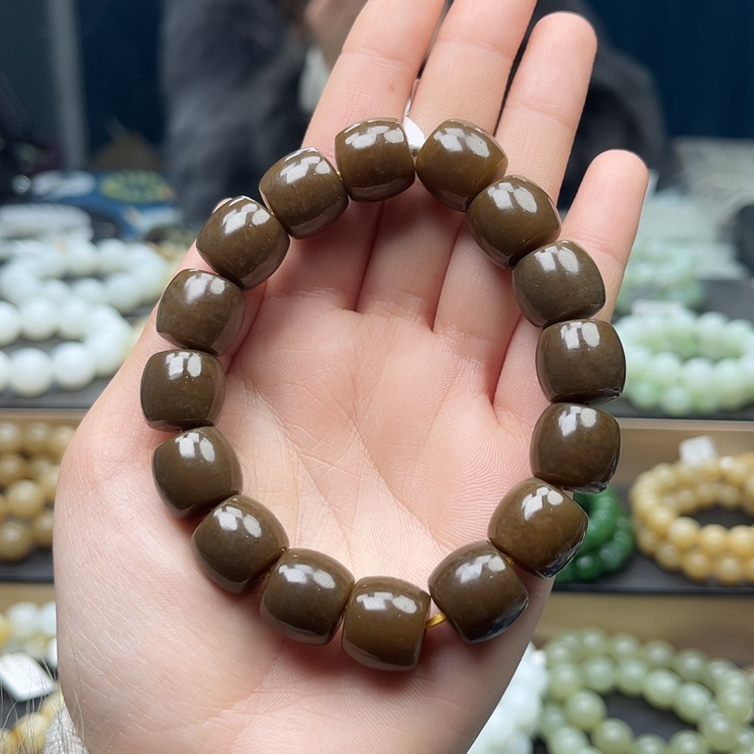 和田玉手链未镶嵌