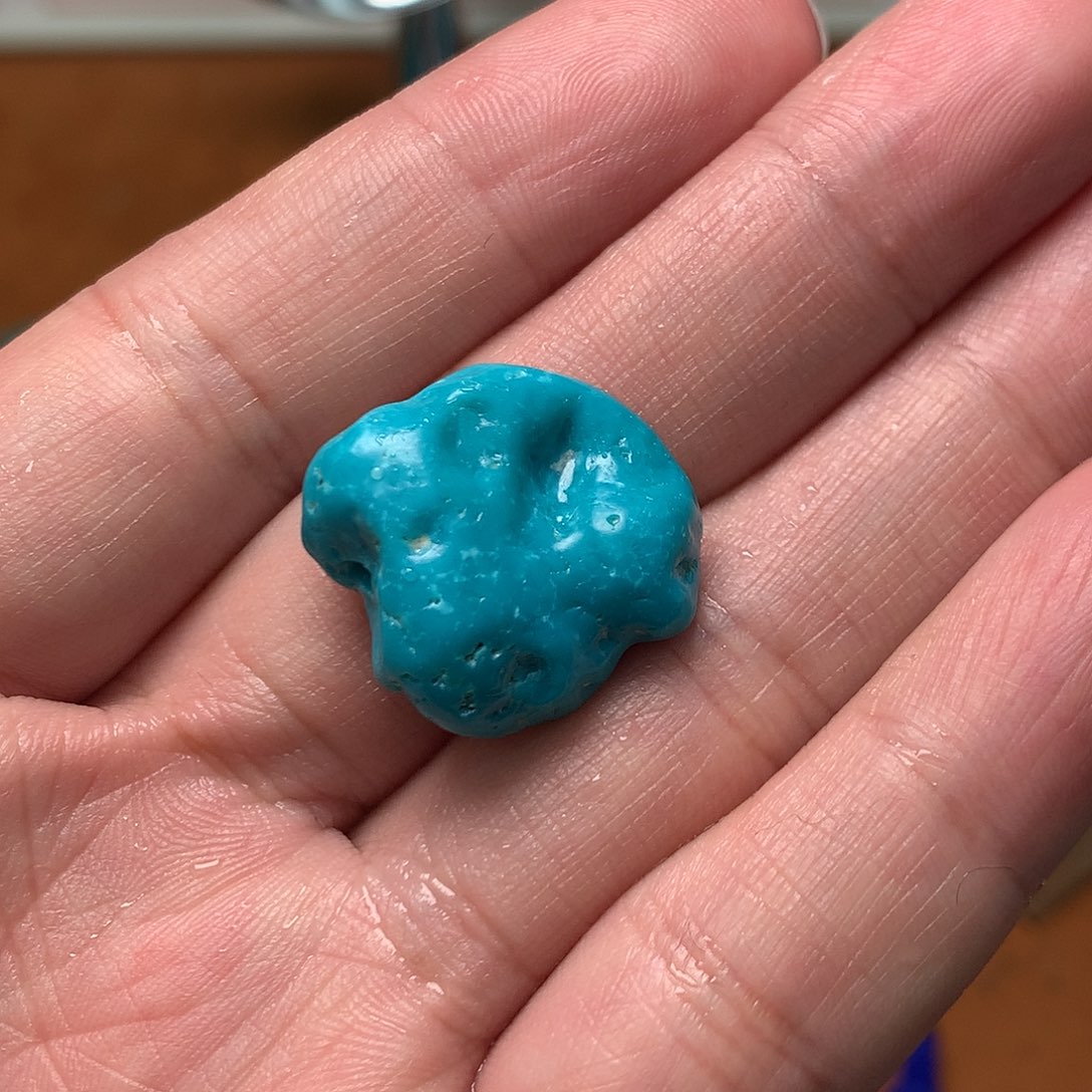 绿松石珠宝奇石未镶嵌琦***箱