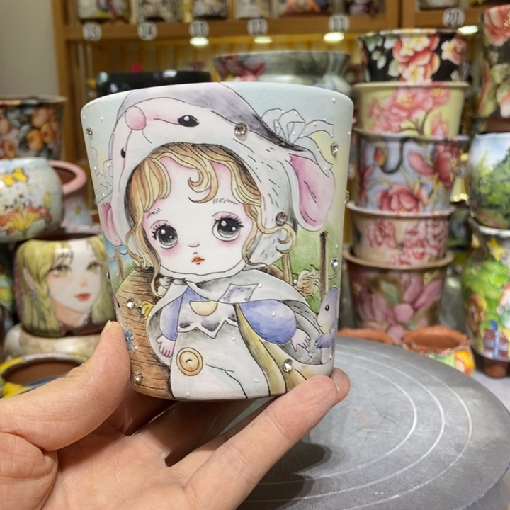 景德镇艺术手绘作品