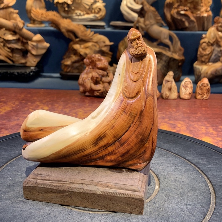 柏木（崖柏）根雕摆件