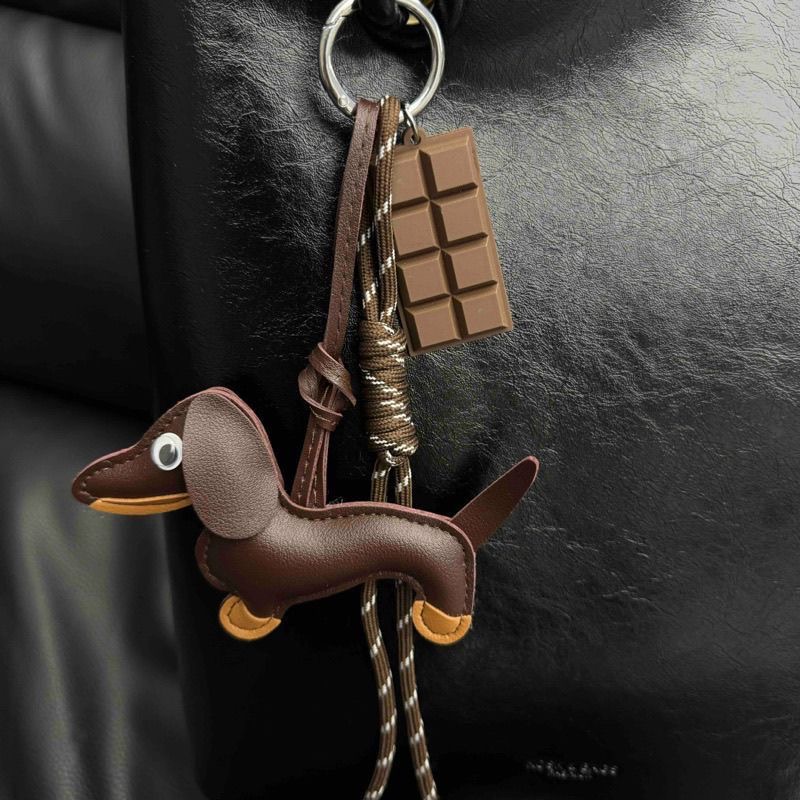 单肩斜挎包配件皮质抽绳卡扣