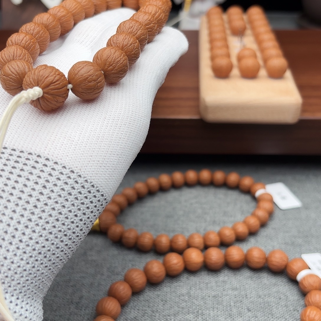 常***勝文玩核桃吊坠三维同尺凤羽