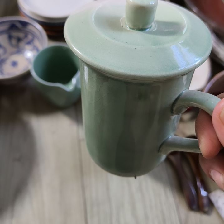 瓷片磁州窑五厂盘碗壶杯有瑕疵