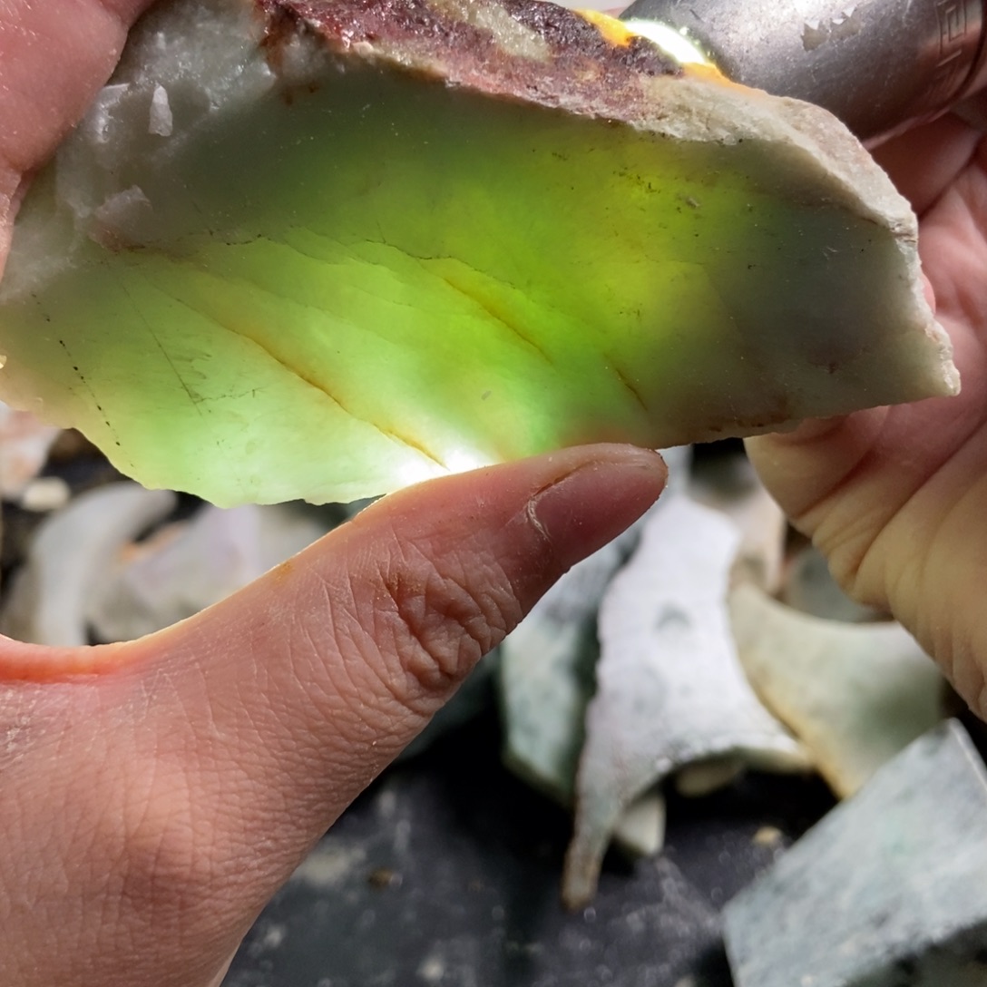 未镶嵌挂件翡翠天然翡翠