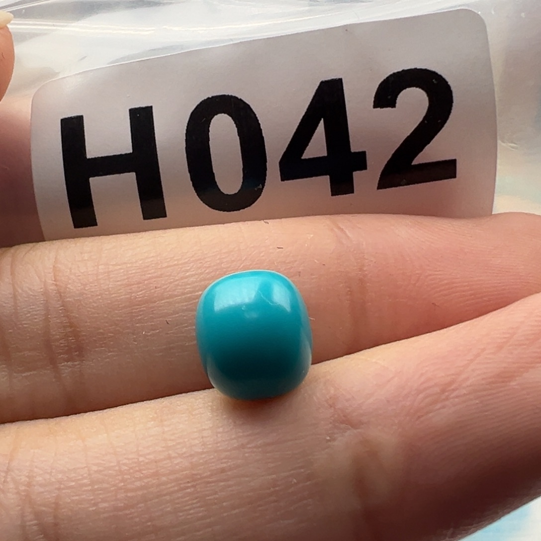 绿松石未镶嵌珠宝奇石卡8.8玉化料老型