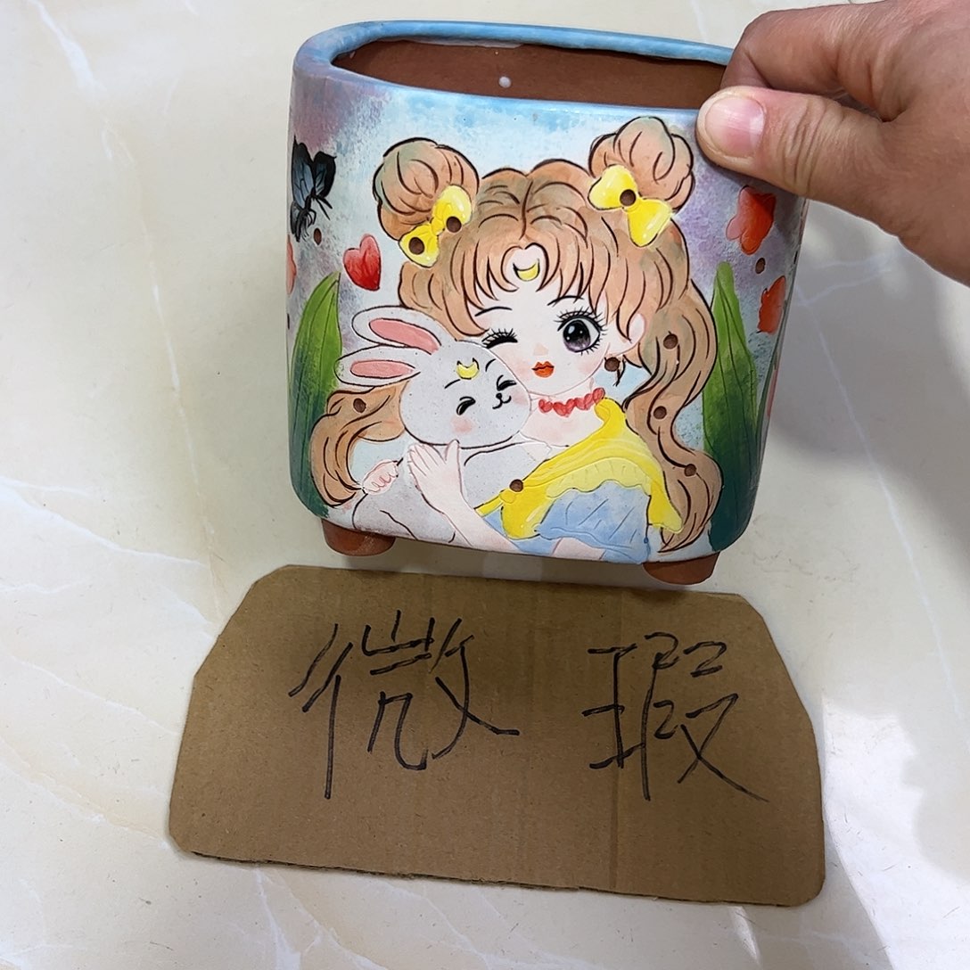 景德镇陶瓷花盆景德镇陶瓷花盆