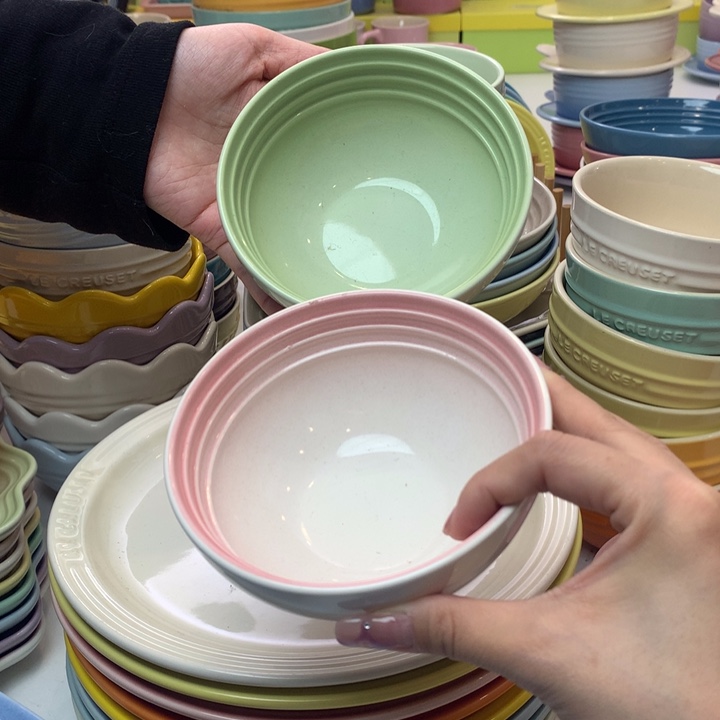 瓷片微瑕330毫升温哥华米饭碗2只