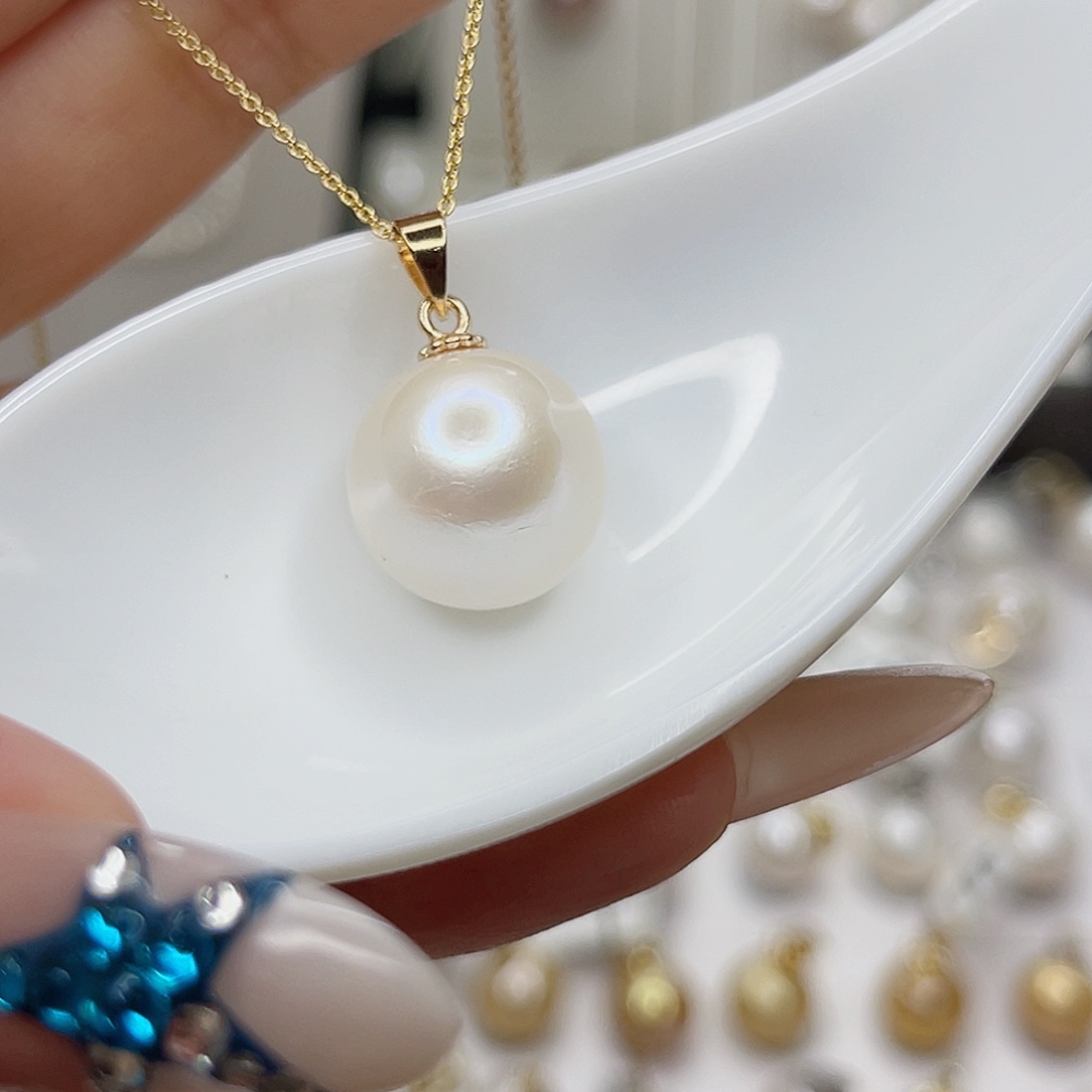 淡水珍珠合金吊坠(赠链)
