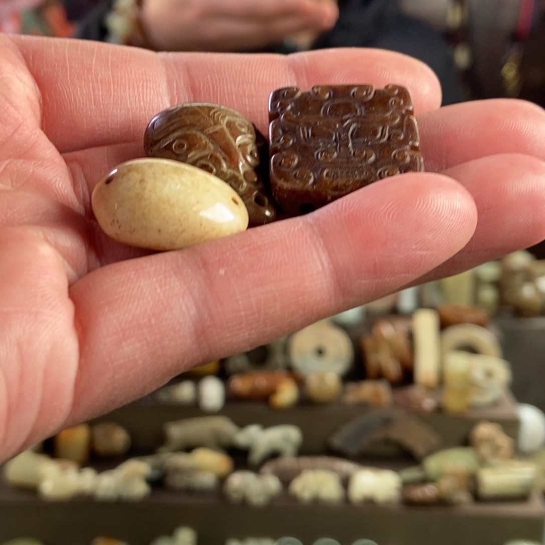 和田玉挂件未镶嵌爱*堂