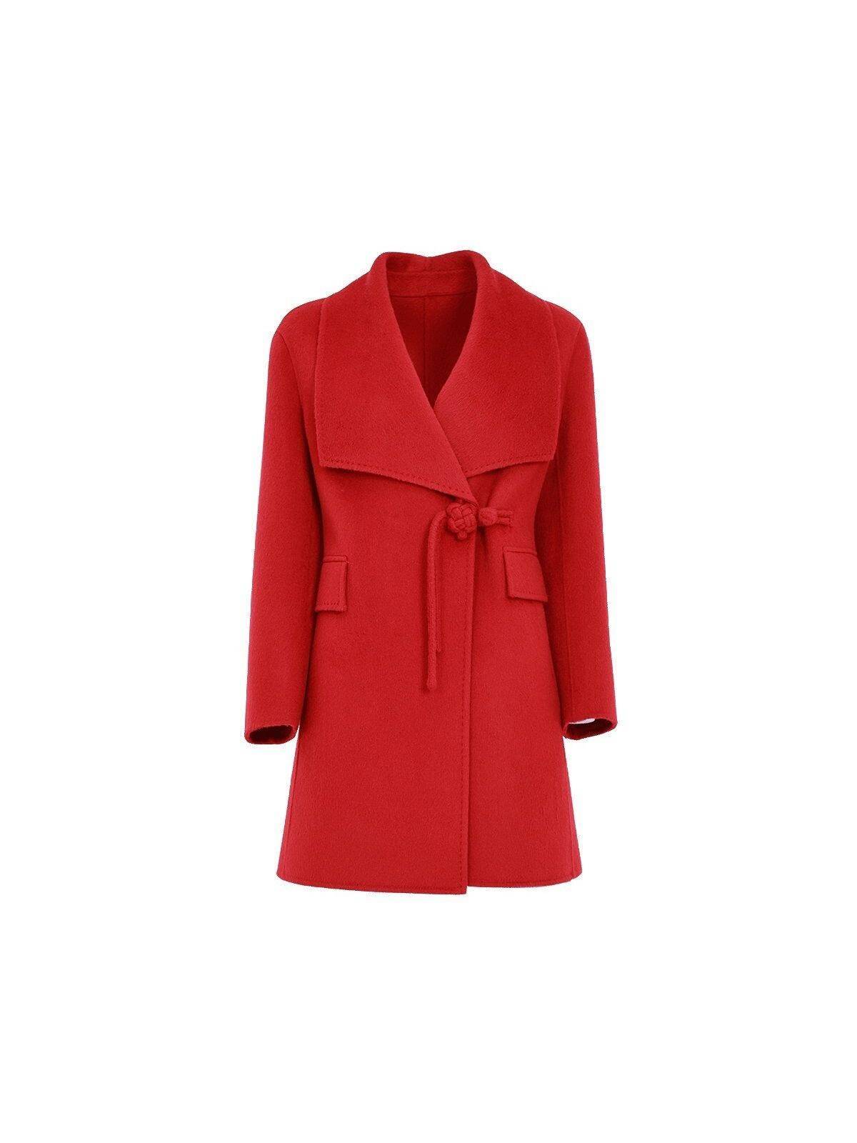 复古国风一手长大衣