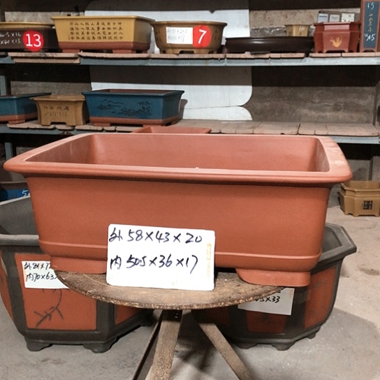 紫砂紫砂花盆包邮