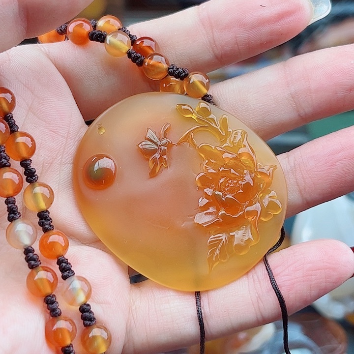 玛瑙吊坠未镶嵌X**徐