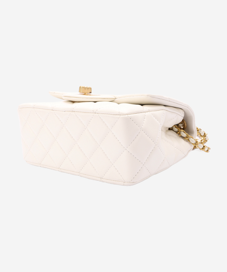 SHIYUN/施蕴【白色】秋冬单肩斜挎女包33105