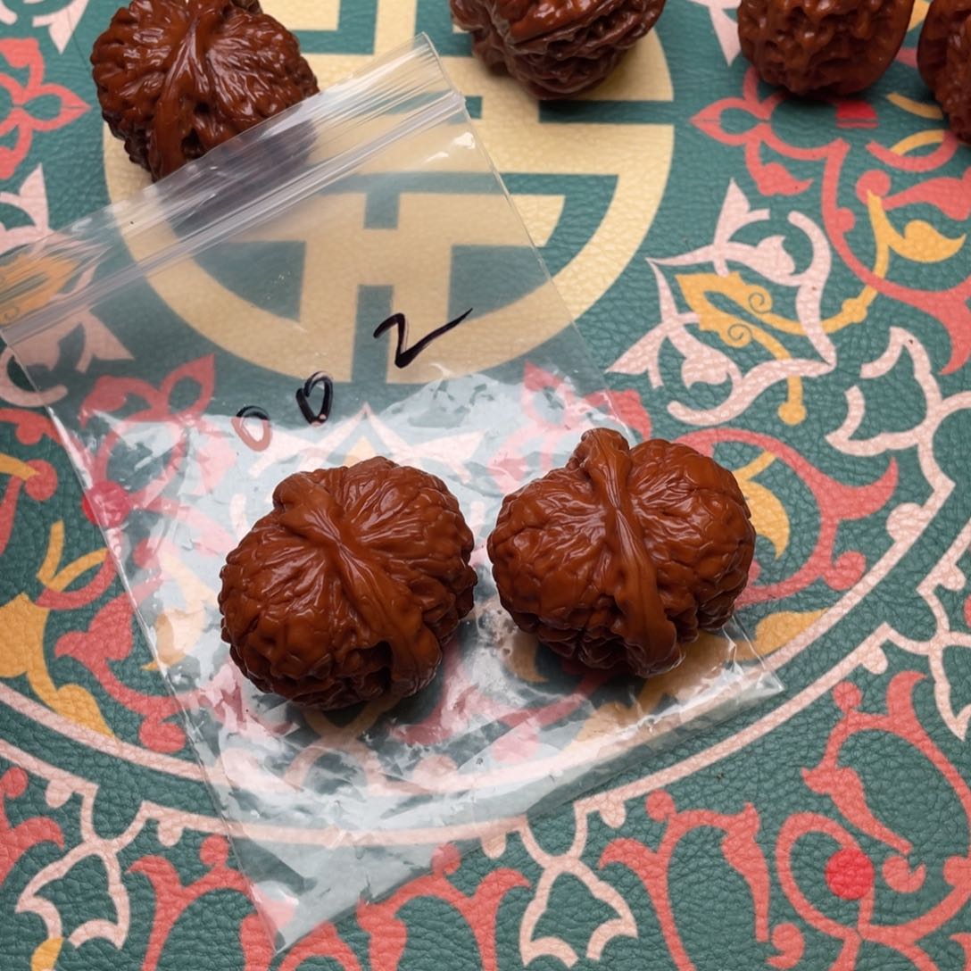 文玩核桃把件别***?002甲骨文