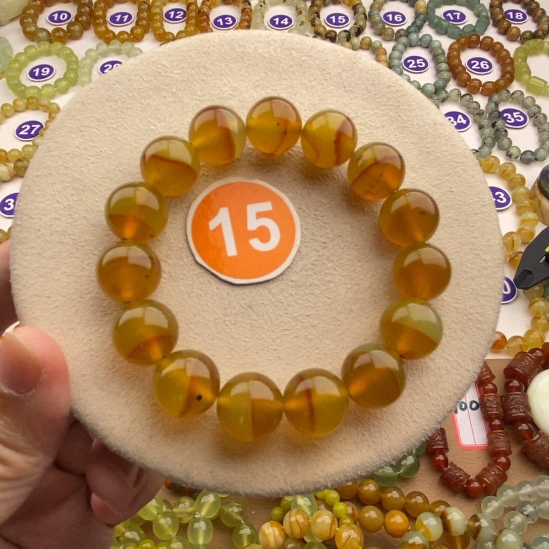 蛇纹石玉未镶嵌手串