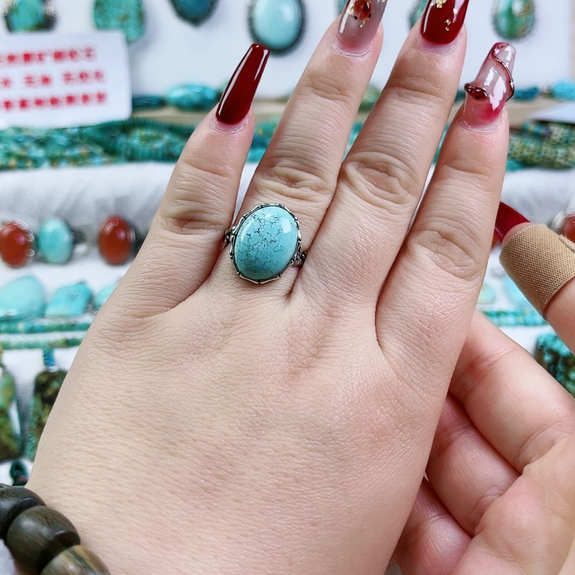 【闪购商品】绿松石珠宝奇石未镶嵌