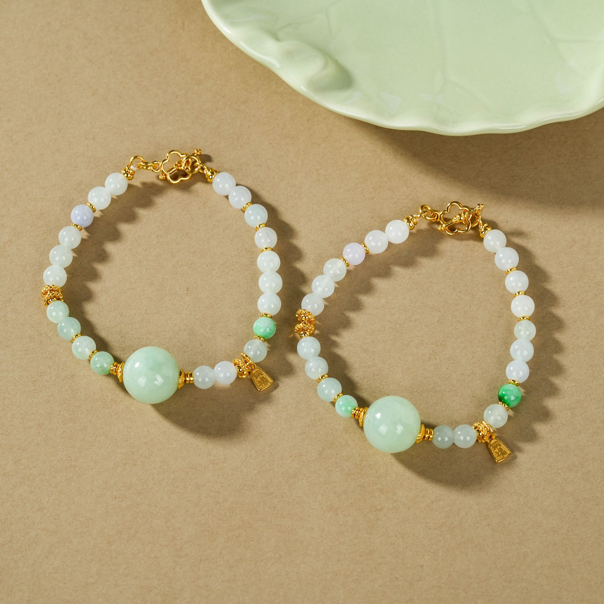 【云上好物】翡翠DIY手链-多样性发其一-5mm-DS59245（甄选）