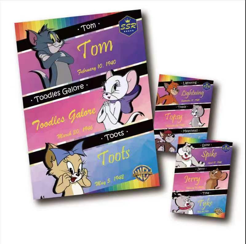 【拆盒浮浮】卡尔森 《猫和老鼠》第四弹-欢天喜地闹新年卡牌收藏