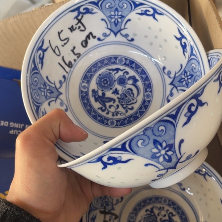 碗瓷景德镇高温细白瓷餐具