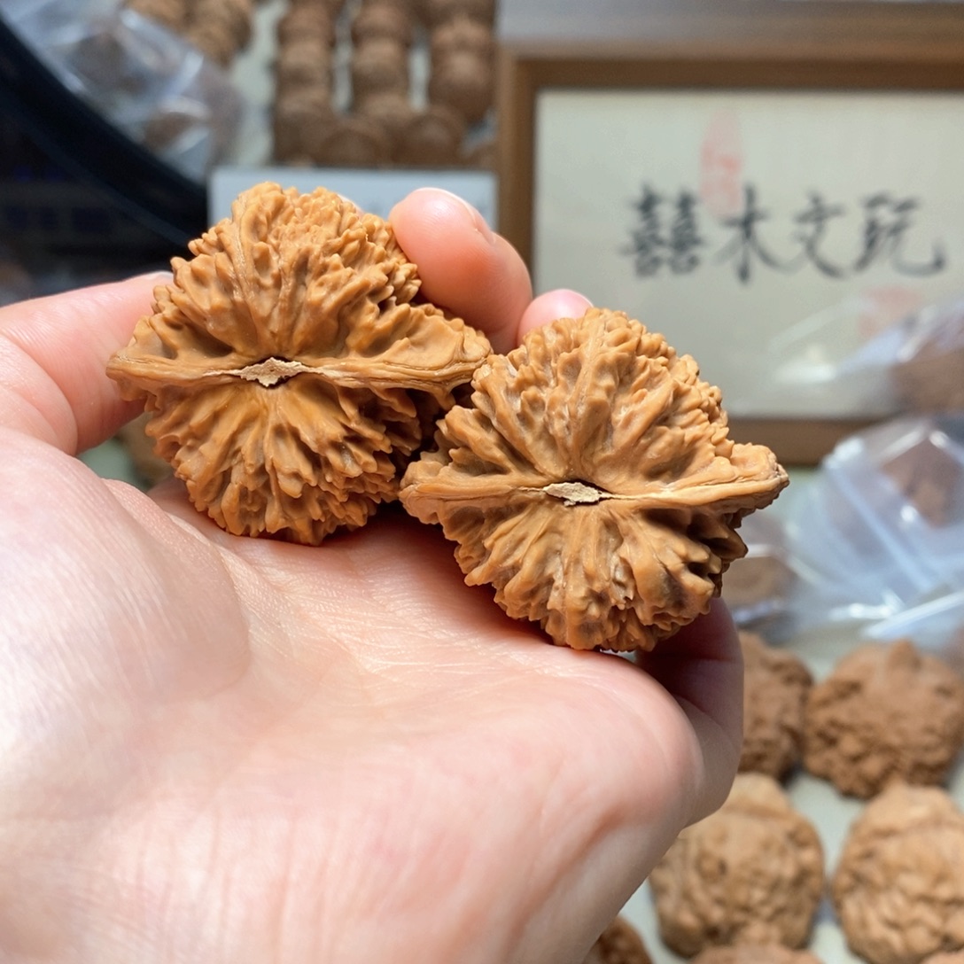 纯***点文玩核桃把件1111111111111