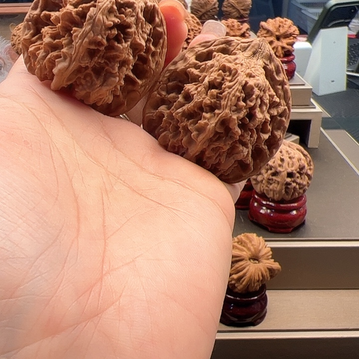 文玩核桃把件43 满天星 r-024