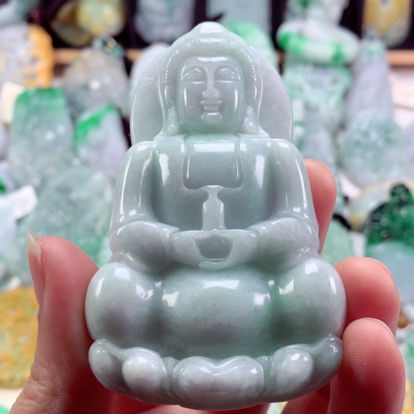 【闪购商品】翡翠吊坠(不含链)未镶嵌