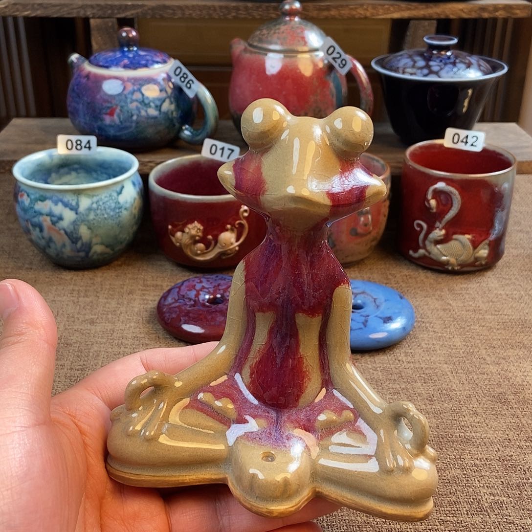 摆件钧瓷摆件摆件