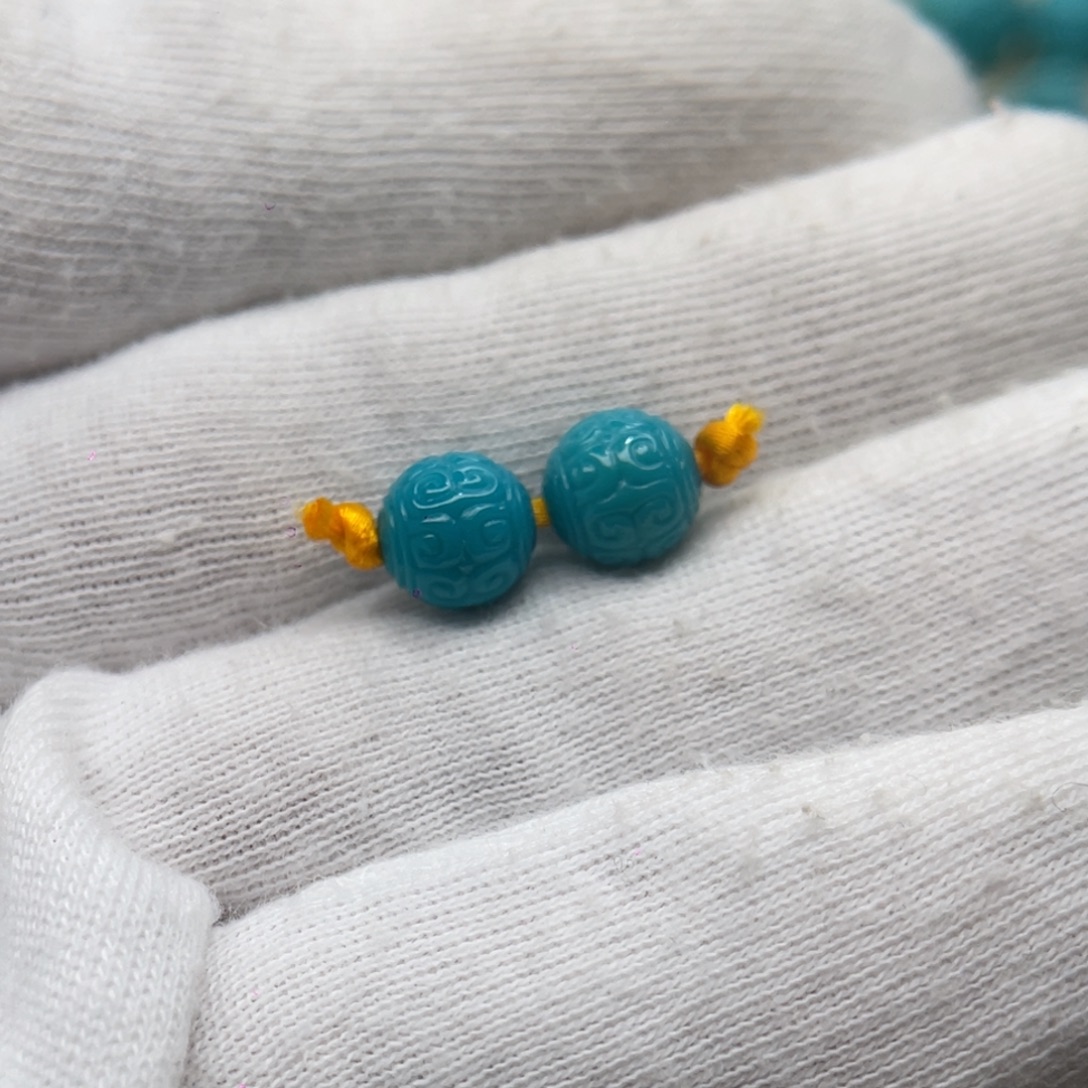 绿松石未镶嵌颈饰卡8