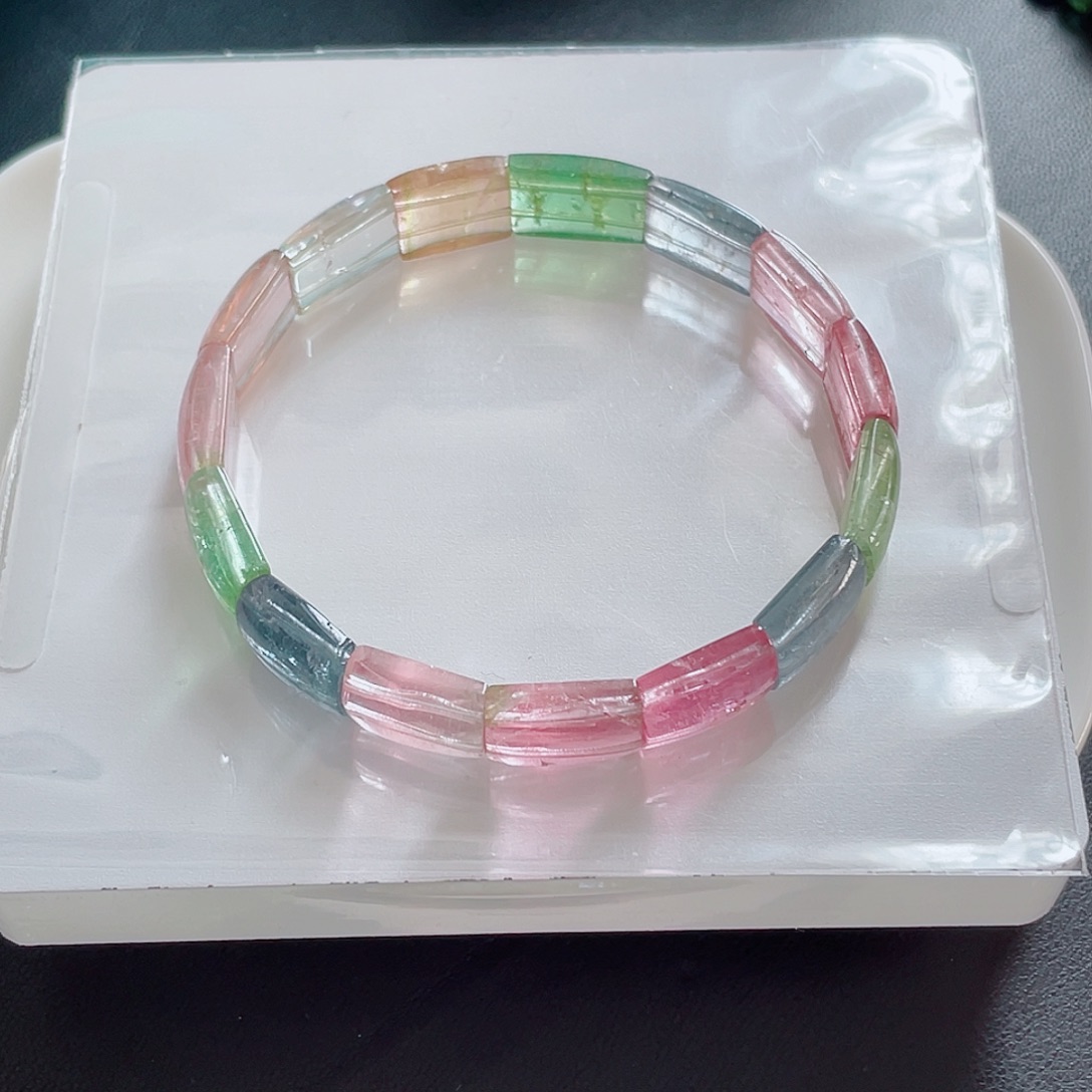 未镶嵌手链碧玺碧玺手链