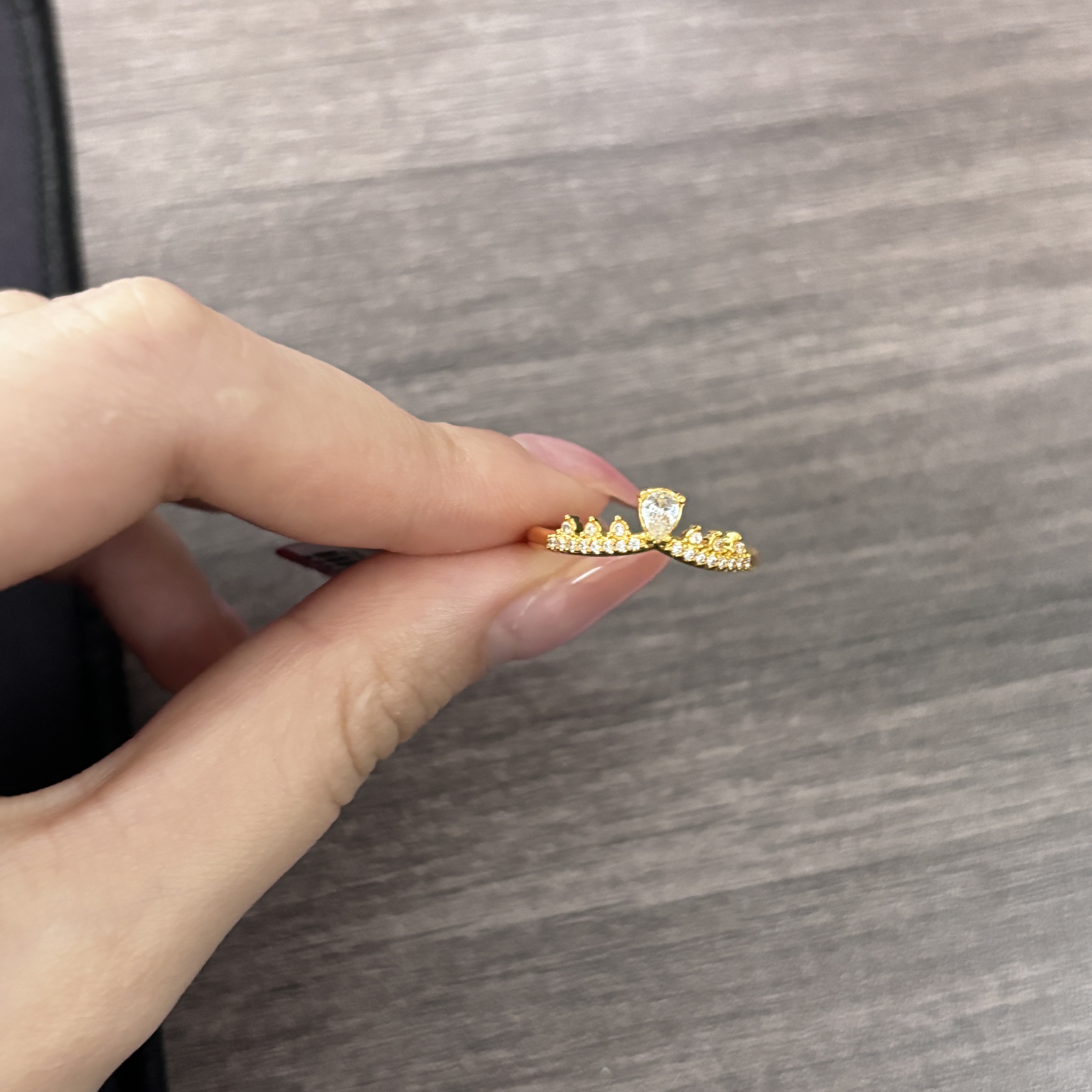 婷婷【足金999】白皇冠6D工艺（款号82HHL312）